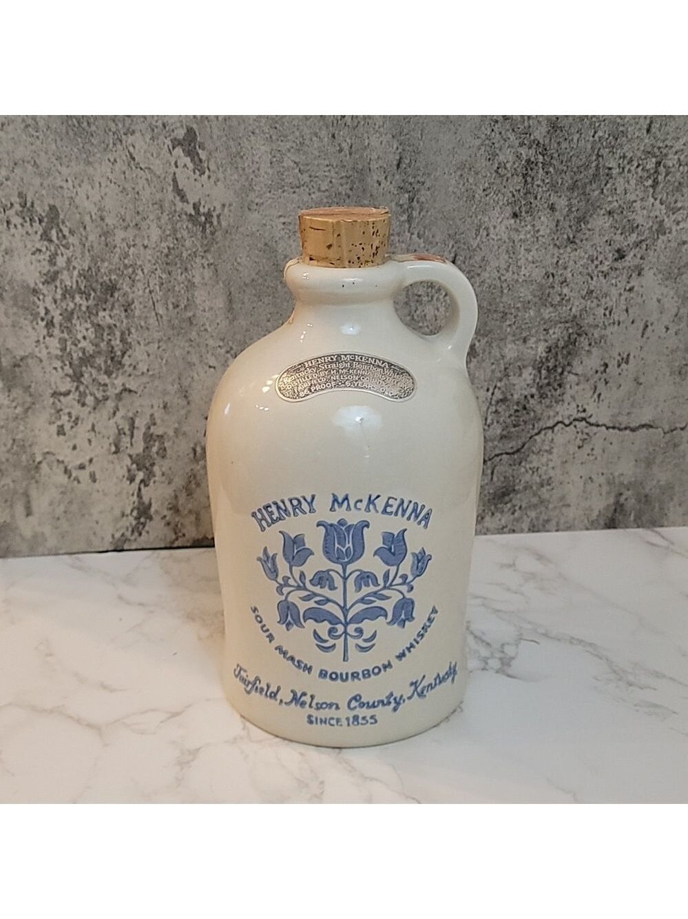 Henry McKenna Vintage Stoneware whiskey jug